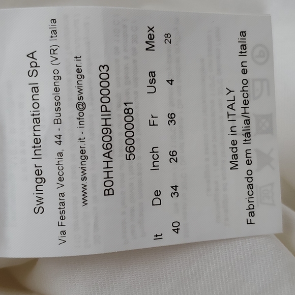 Verace white denim vest  seize 10 - Picture 9 of 11